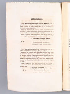 Petit Cérémonial Paroissial selon le rite romain, publié d'après l'ordre du Concile de Périgueux (1856) et du Concile d'Agen (1859) [ Edition originale ]