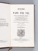 Histoire du Pape Pie VII (3 Tomes - Complet). ARTAUD, Chevalier