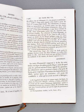 Histoire du Pape Pie VII (3 Tomes - Complet). ARTAUD, Chevalier