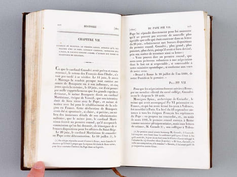Histoire du Pape Pie VII (3 Tomes - Complet). ARTAUD, Chevalier