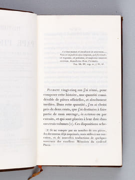 Histoire du Pape Pie VII (3 Tomes - Complet). ARTAUD, Chevalier