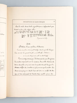 Inscriptions de Basse Epoque trouvées à Tanis [ On joint : ] Trois gouverneurs de Tanis d'après les inscriptions des Statues 687, 689 et 700 du Caire. ...