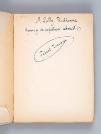 Confiteor 1888-1890 [ Edition originale - Livre dédicacé par l'auteur à Sully-Prudhomme ]