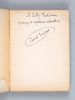 Confiteor 1888-1890 [ Edition originale - Livre dédicacé par l'auteur à Sully-Prudhomme ]. TRARIEUX, Gabriel
