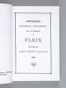 Souvenirs historiques et biographiques sur la Contrée du Fleix. PECOUT, Abbé Th.