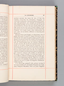 Un Grand Seigneur au XVIIIe siècle. Le Duc de Nivernais d'après sa correspondance inédite avec les principaux personnages de son temps.. BLAMPIGNON, ...