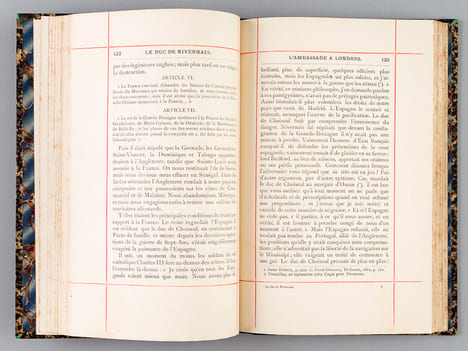 Un Grand Seigneur au XVIIIe siècle. Le Duc de Nivernais d'après sa correspondance inédite avec les principaux personnages de son temps.. BLAMPIGNON, ...