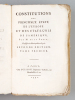 Constitutions des Principaux Etats de l'Europe, et des Etats-Unis de l'Amérique (5 Tomes - Complet) . DE LA CROIX, M.
