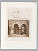 Bourg. Porte du Fort (Extérieur) [ On joint : ] [ Plans et vues de détails de Bourg ]  [ On joint : ]  Crypte de la Libarde [ Eaux-fortes originales ...