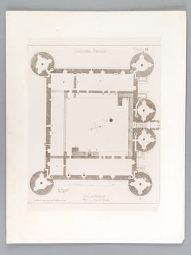 Villandraut [ 4 Eaux-fortes originales extraites de la Guienne Militaire, Planches 15, 17, 18 et 19 ]. DROUYN, Léo