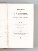 Histoire de N. S. Jésus-Christ (2 Tomes - Complet). STOLBERG, Frédéric-Léopold Comte de ; [ PARENT-DESBARRES, N. ]