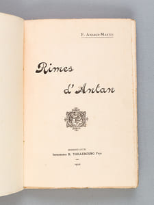 Rimes d'Antan [ Edition originale ]