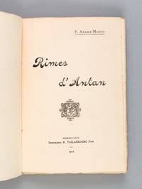 Rimes d'Antan [ Edition originale ]