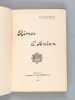 Rimes d'Antan [ Edition originale ]. AMABLE-MARTIN, F.