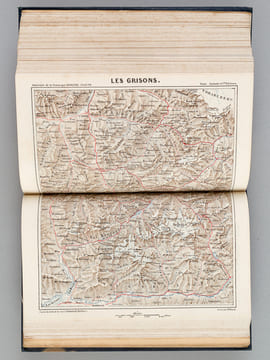 Itinéraire de la Suisse, du Mont-Blanc, de la Vallée de Chamonix et des Vallées du Piémont. JOANNE, Adolphe