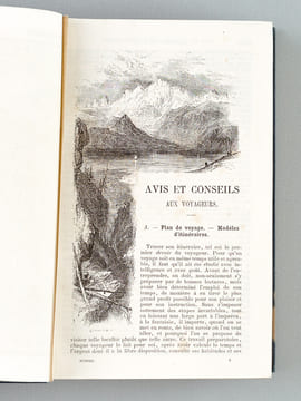 Itinéraire de la Suisse, du Mont-Blanc, de la Vallée de Chamonix et des Vallées du Piémont. JOANNE, Adolphe