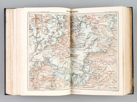 Itinéraire de la Suisse, du Mont-Blanc, de la Vallée de Chamonix et des Vallées du Piémont. JOANNE, Adolphe