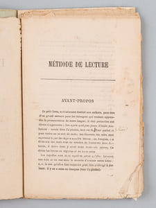 Méthode de lecture avec prononciation figurée [ Edition originale ] [ On joint les épreuves corrigées ] 