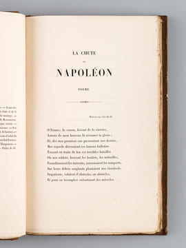 [ Recueil de Spécimens et brochures ] La Touraine ancienne et moderne, par Stanislas Bellanger [ Spécimen ] [ Suivi de : ]  La Chute de Napoléon. ...
