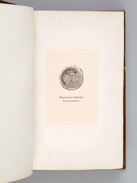 [ Recueil de Spécimens et brochures ] La Touraine ancienne et moderne, par Stanislas Bellanger [ Spécimen ] [ Suivi de : ]  La Chute de Napoléon. ...