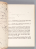 Mission de préreconnaissance pétrolière du Laos. J. Bolze, Avril - Mai 1958. SEEMI ; Société d'Etudes & d'Exploitations Minières de l'Indochine ; ...