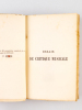 Essai de Critique Musicale [ Edition originale - Exemplaire sur Hollande ] . ROMAIN, Louis de 