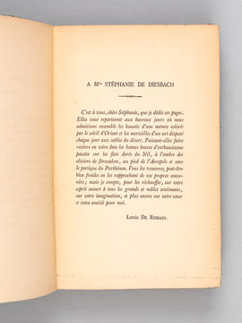 Cent jours en Orient. Impressions & Souvenirs. Le Caire - Le Nil - Thèbes - Assouan - Port-Saïd - Jérusalem - Beyrouth - Athènes - Corfou [ Edition ...