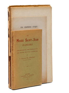 [ Lot de 6 titres ] Chronique d'une Petite Paroisse au XVIIIe siècle. Le Registre de Sainte-Catherine de Brézé 1720-1751 [ On joint : ] Les ...