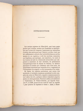 [ Lot de 6 titres ] Chronique d'une Petite Paroisse au XVIIIe siècle. Le Registre de Sainte-Catherine de Brézé 1720-1751 [ On joint : ] Les ...