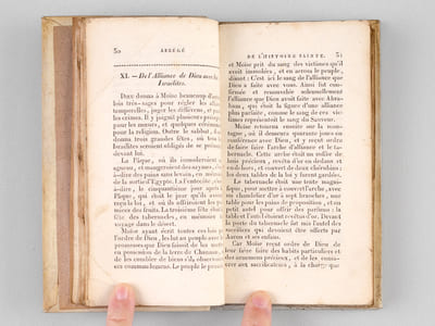 Abrégé de l'Histoire Sainte à l'usage des Elèves de l'Ecole Militaire