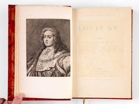 Louis XV. Essai d'après les documents authentiques.. SAINT-ANDRE, Claude