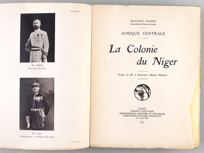 La Colonie du Niger. Afrique Centrale [ Livre dédicacé par l'auteur ]