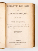 Bulletin des Lois de l'Empire Français. 4e Série - Tome Cinquième, contenant les Lois rendues depuis le 1er Juin jusqu'au dernier jour du mois de ...