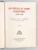 Un Siècle et Demi d'Histoire (1789-1939) (3 Tomes - Complet) La Révolution - L'Empire - La Restauration - La Seconde République - Le Second Empire - ...