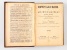 Dictionnaire-Manuel du Maître de Chai.. FERET, Edouard