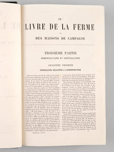 Le Livre de la Ferme et des Maisons de Campagne. Tome II : Arboriculture - Viticulture - Horticulture - Sylviculture - Connaissances utiles
