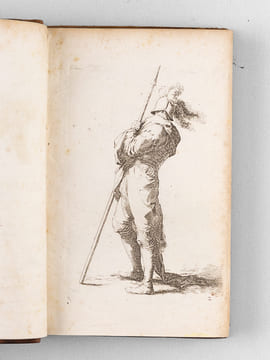 [ Recueil de planches : ]  Salvator Rosa Invenit (Liber Primus, Secundus, Tertius, Quartus) [ Relié avec : ] [ Recueil de 38 planches en couleurs : ...