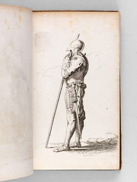 [ Recueil de planches : ]  Salvator Rosa Invenit (Liber Primus, Secundus, Tertius, Quartus) [ Relié avec : ] [ Recueil de 38 planches en couleurs : ...