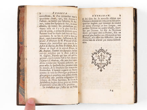 Choix de Poésies allemandes (4 Tomes - Complet). HUBER, Michael ; (Schmidt, Breitenbauch, Schlegel, Wieland, Rost, Kleist, Gessner, Hagedorn, Gellert, ...