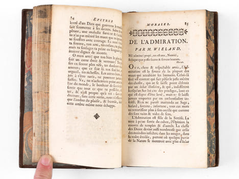 Choix de Poésies allemandes (4 Tomes - Complet). HUBER, Michael ; (Schmidt, Breitenbauch, Schlegel, Wieland, Rost, Kleist, Gessner, Hagedorn, Gellert, ...