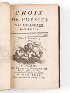 Choix de Poésies allemandes (4 Tomes - Complet)