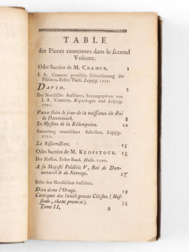 Choix de Poésies allemandes (4 Tomes - Complet). HUBER, Michael ; (Schmidt, Breitenbauch, Schlegel, Wieland, Rost, Kleist, Gessner, Hagedorn, Gellert, ...