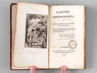 Galerie chronologique, ou Mémorial historique, critique et littéraire [ Edition originale - De la bibliothèque du roi Louis-Philippe ]