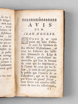 Almanach des Gens d'Esprit, par un homme qui n'est pas sot pour l'année 1763 & le reste de la vie . Par l'Auteur du Colporteur ; CHEVRIER, François ...