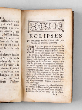 Almanach des Gens d'Esprit, par un homme qui n'est pas sot pour l'année 1763 & le reste de la vie . Par l'Auteur du Colporteur ; CHEVRIER, François ...