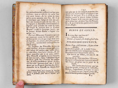 Almanach des Gens d'Esprit, par un homme qui n'est pas sot pour l'année 1763 & le reste de la vie