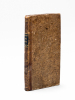 Almanach des Gens d'Esprit, par un homme qui n'est pas sot pour l'année 1763 & le reste de la vie . Par l'Auteur du Colporteur ; CHEVRIER, François ...
