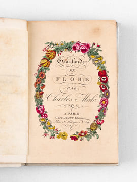 Guirlande de Flore. MALO, Charles