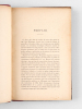 Manuel pour étudier le sanscrit védique. Précis de grammaire - Chrestomathie - Lexique  [ Edition originale ]. BERGAIGNE, Abel ; HENRY, Victor