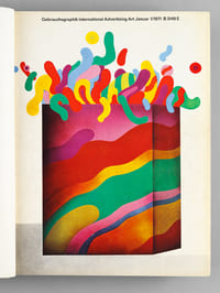 Gebrauchsgraphik [ 1971 - 12 Issues : Complete ] International Adverstising Art - Graphisme Publicitaire - Arte Grafico Publicitario